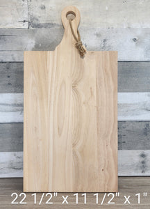 Mango Wood Board With Handle