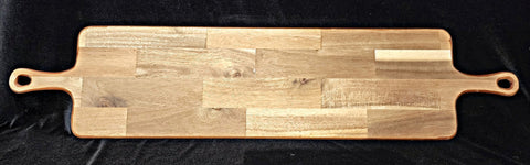 30" x 9" X Long Charcuterie Board with Handles
